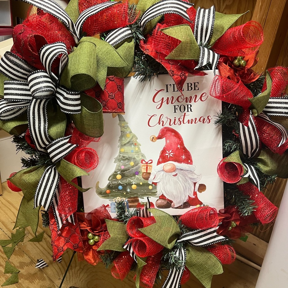 Gnome Christmas 🎄 wreath
